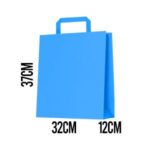 Bolsa Asa plana blanca 32x37x12